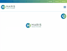 Tablet Screenshot of maris-healthcare.de